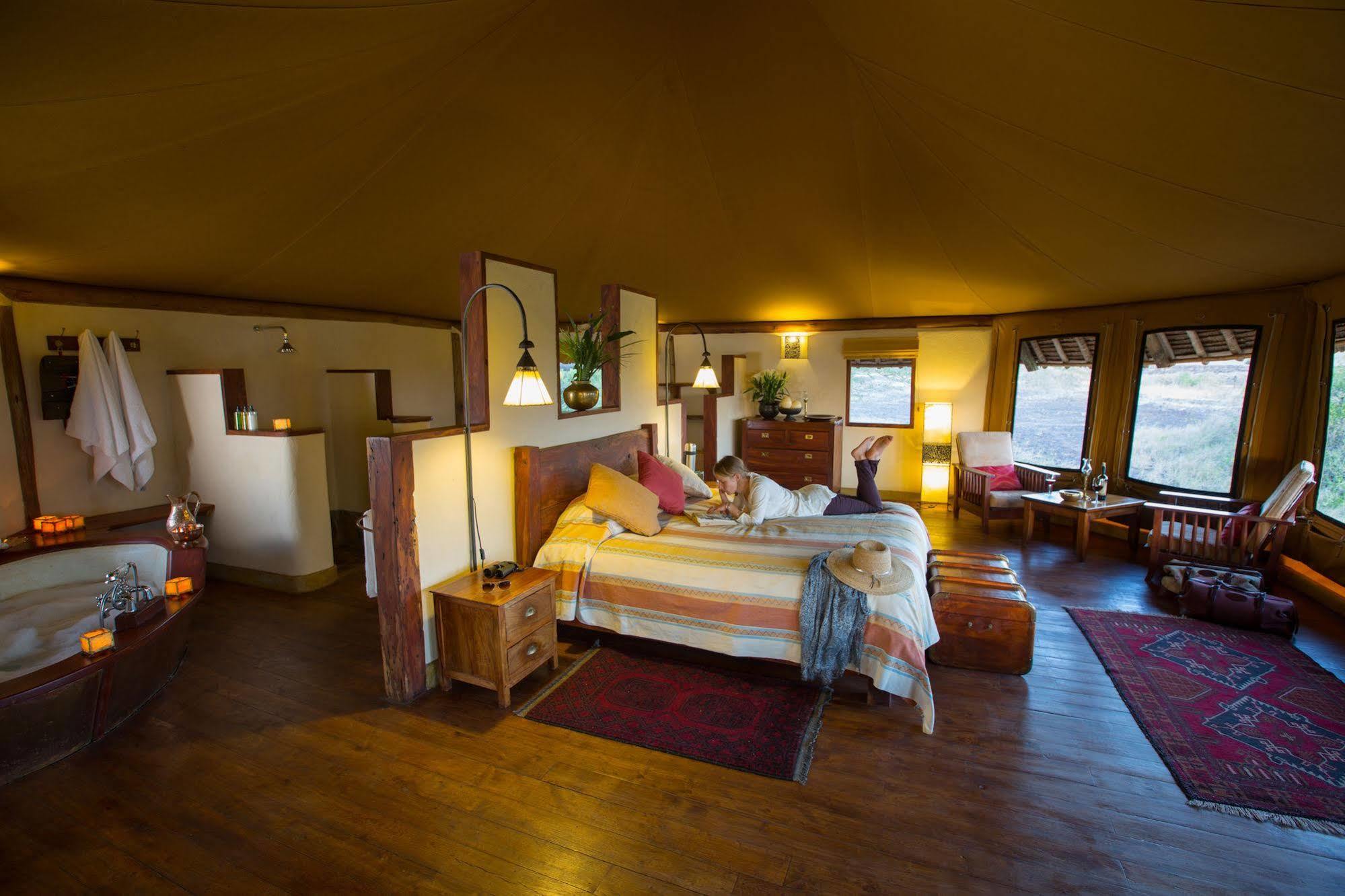 מלון אמבוסלי Elewana Tortilis Camp מראה חיצוני תמונה